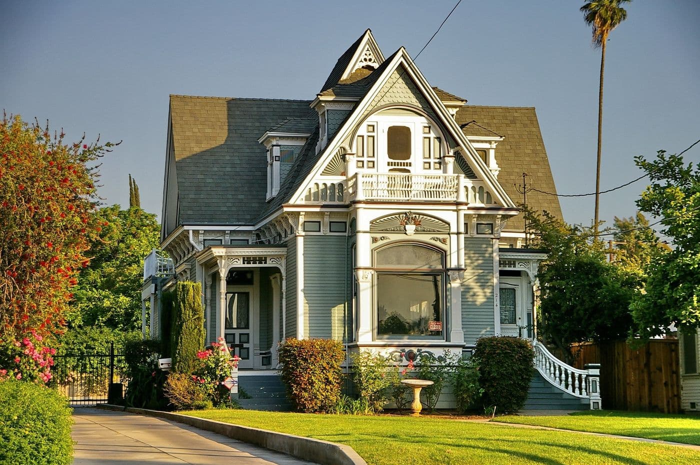 Older Victorian home with character, often part of an estate